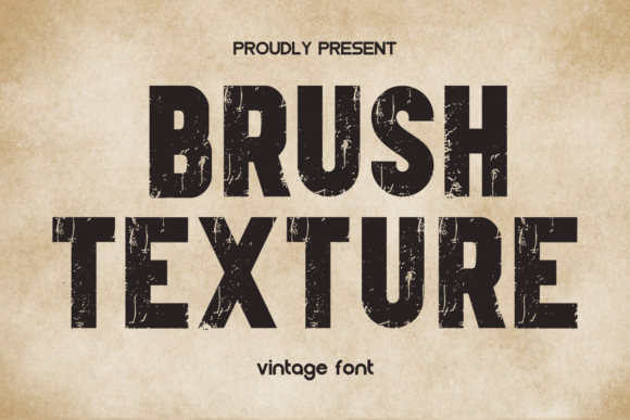 Brush Texture: A Deep Dive into the Bold Vintage Font