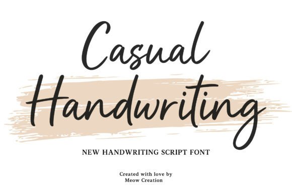 Casual Handwriting: A Strategic Choice for Modern Communication
