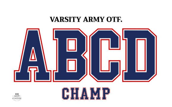 Celebrate Collegiate Pride: The Ultimate Guide to Varsity Army and Sports Typography