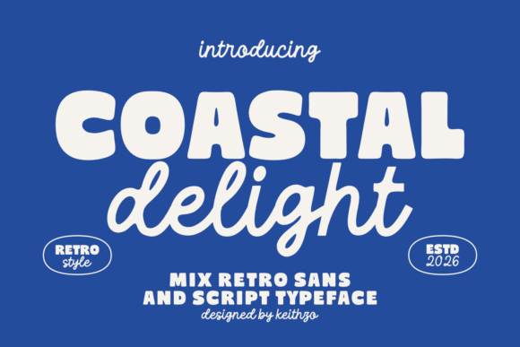 Coastal Delight: A Guide to Capturing Retro Modern Typography