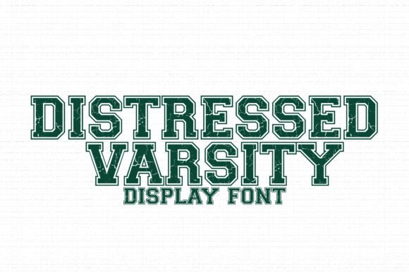Distressed Varsity: Add Bold Athletic Style to Your Projects