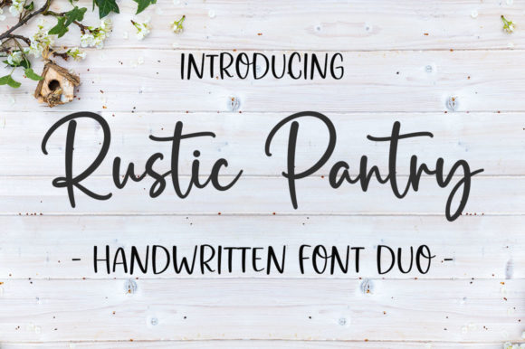Embracing Elegance: The Versatility of the Rustic Pantry Font