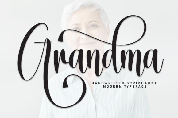 Grandma: A Handwritten Font That Balances Whimsy and Professionalism