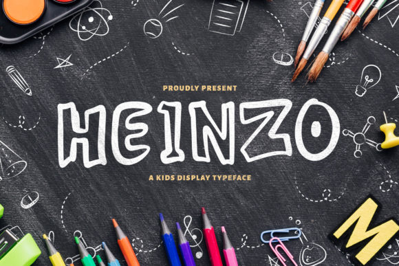 Heinzo: A Playful Font to Make Your Creative Projects Pop