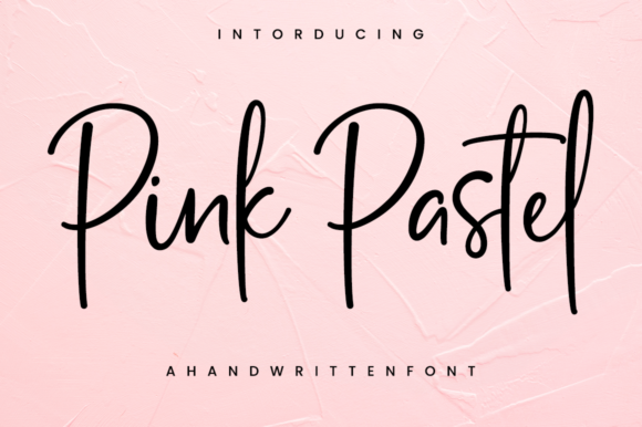 Pink Pastel: The Elegant Script Font for a Touch of Class