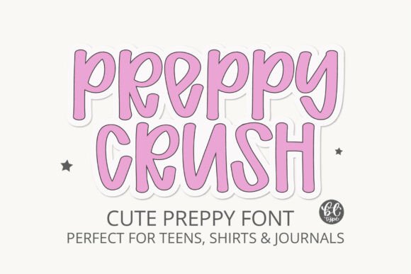 Preppycrush: The Font Defining a New Era of Approachable Style