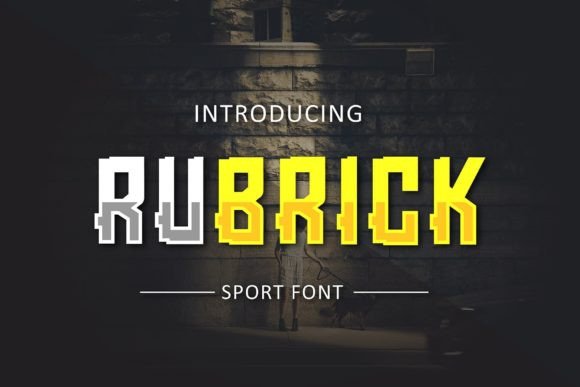 Rubrick: A Bold Display Font for Modern Creators