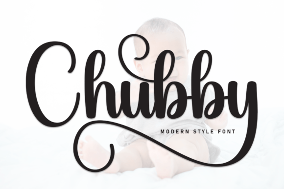 The Friendly Charm of Chubby: A Handwritten Font for Every Creative Need