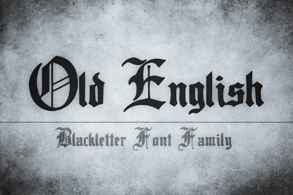 The Timeless Charm of Old English: A Guide to the Antique Blackletter Font