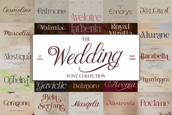 The Wedding Font Collection: An Honest Evaluation for Design Professionals